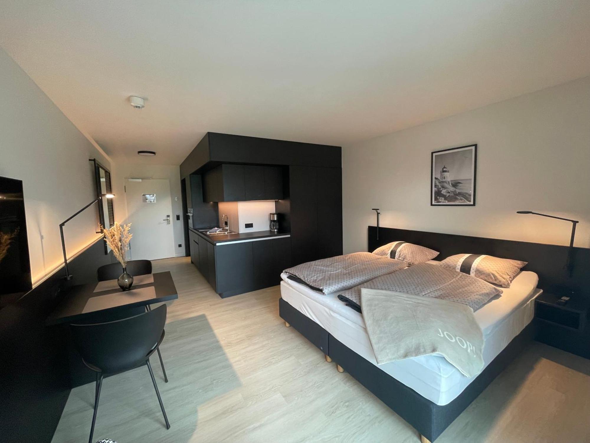 Hotelapartment Ueberwasser Mit Sauna Und Fitness Куксхавен Екстериор снимка